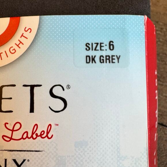 Spanx Assets Red Hot Label Size 6 F Dark Gray High Waist Shaping Tights Sexy NEW - Picture 2 of 7